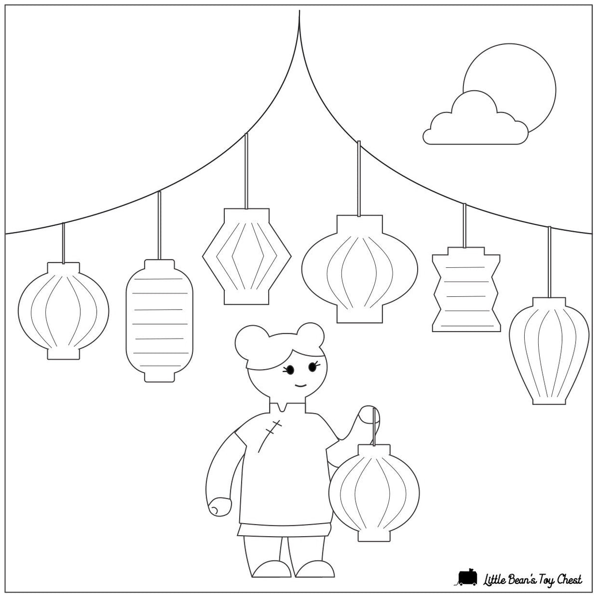 Free Mid-Autumn Festival Printables