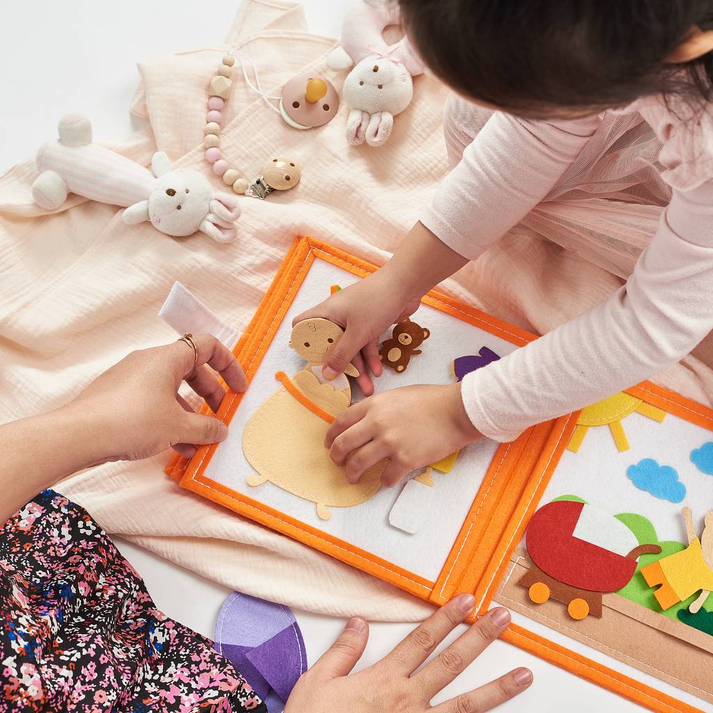 I am a big brother! - Quiet book (ship from Hong Kong) - LittleBean's Toy Chest