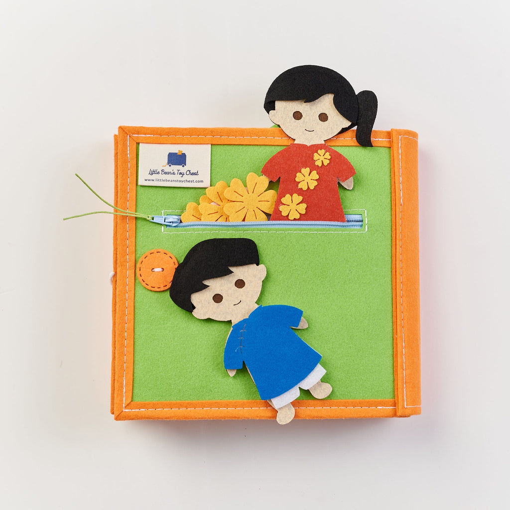 I love Vietnam - Quiet book (ship from Hong Kong) - LittleBean's Toy Chest