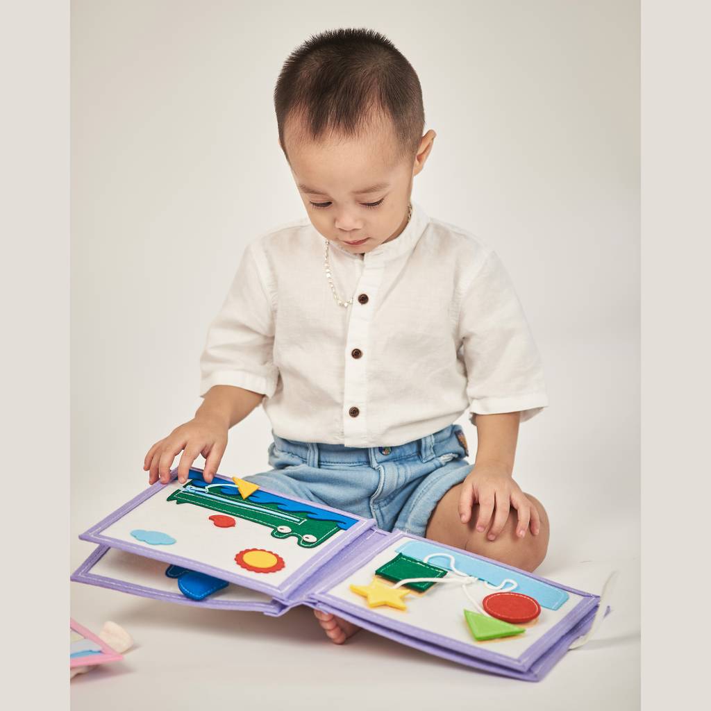 My First Playbook - Quiet Book (shipped from Hong Kong) - LittleBean's Toy Chest